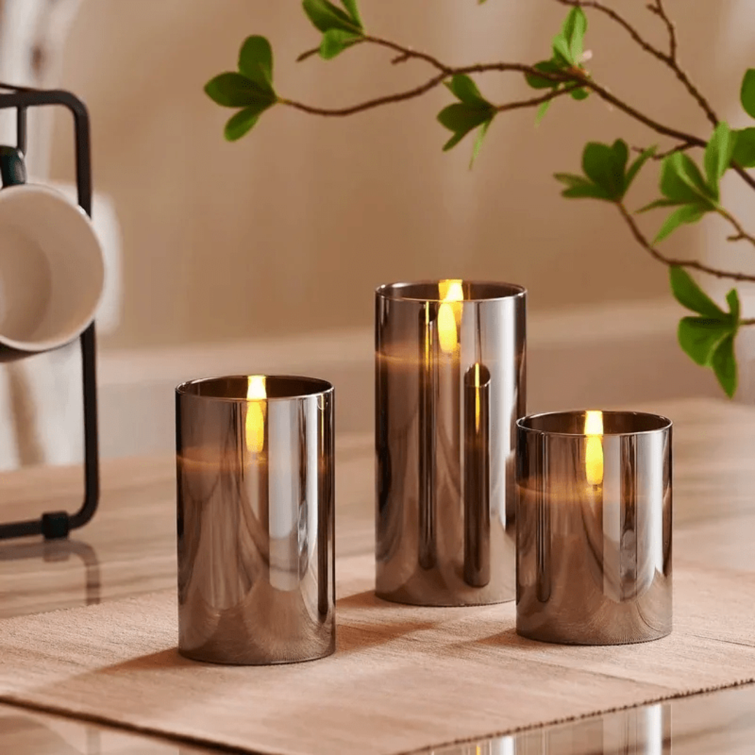 BowLift | CANDLY™ Three-Piece Set – Realistic LED Candles