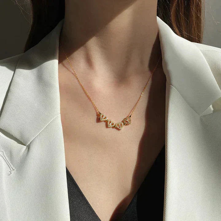 BowLift | Magnetic Leaf & Heart Necklace