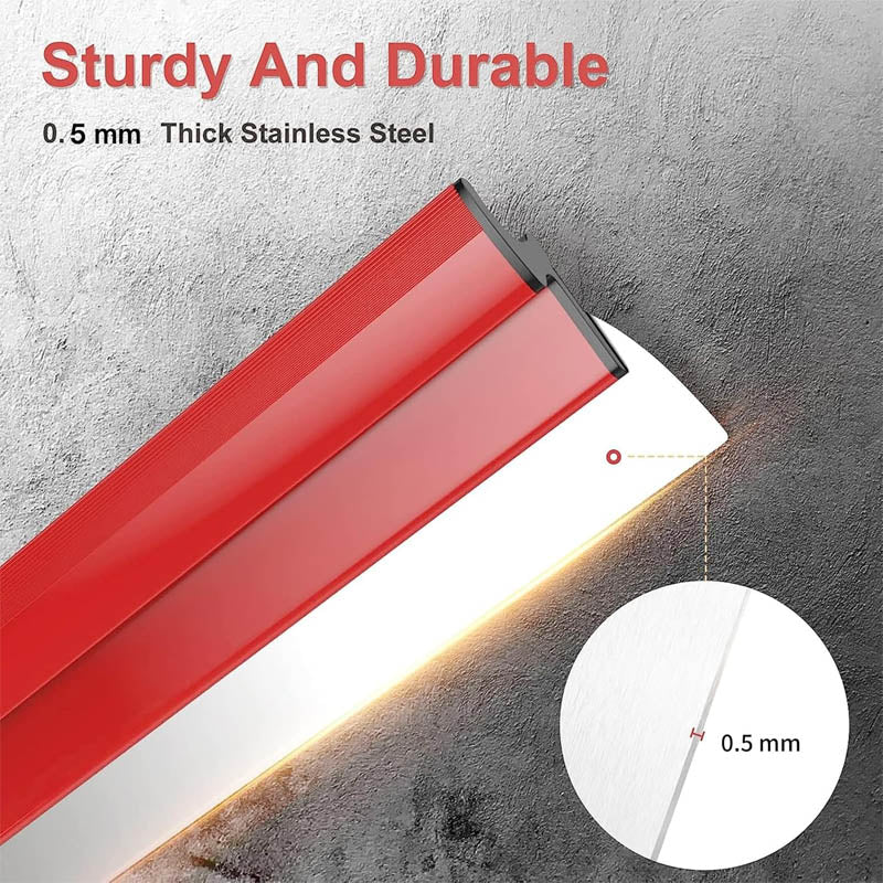 BowLift | 16-Inch Skimming Blade Smooth Finish Replaceable Blade Drywall Skimming Blade Tool for Drywall/Wallboard