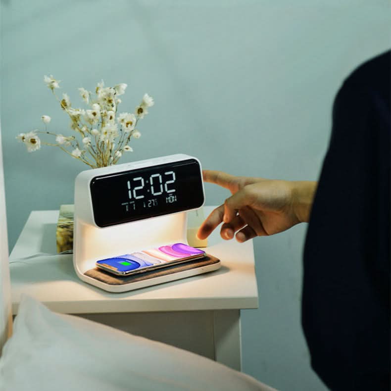 BowLift | Clear LCD Alarm Clock with Dimming Function