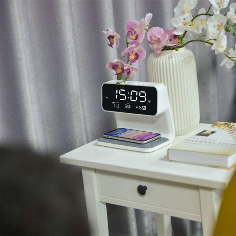 BowLift | Clear LCD Alarm Clock with Dimming Function