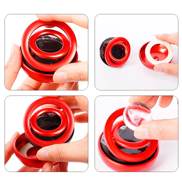 BowLift | Car Air Freshener with Solar Rotating Design