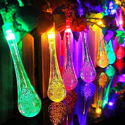 BowLift | Solar Water Droplet String Lights