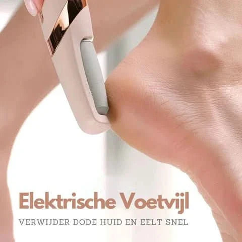 BowLift | Electric foot care device with dual-speed motor for smooth & silky feet