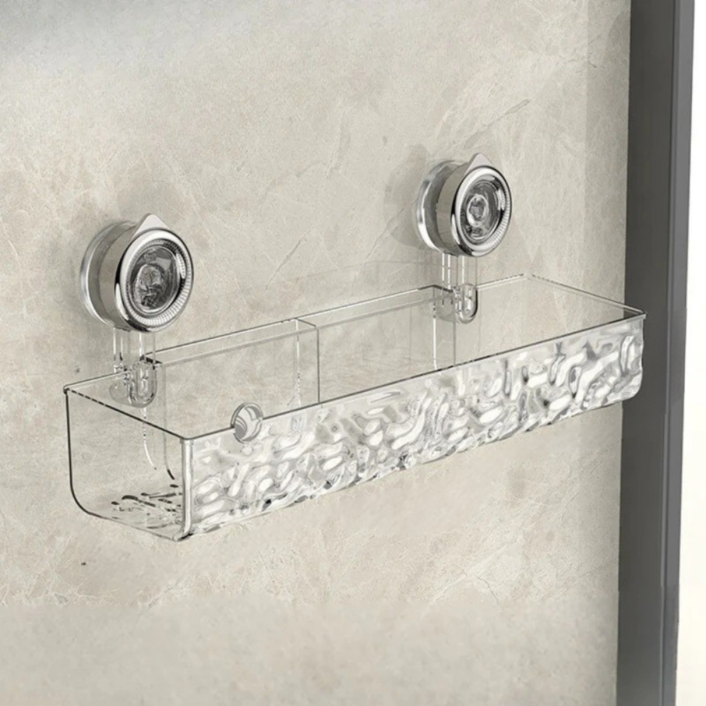 BowLift | Bathroom Wall Suction Storage Shelf