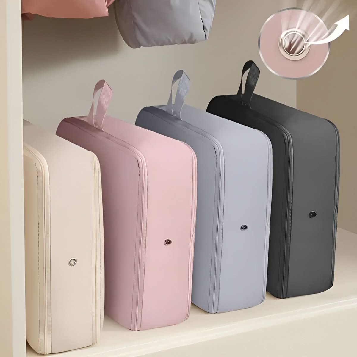 BowLift | Compression storage bags for clothing & bedding with up to 50% volume reduction