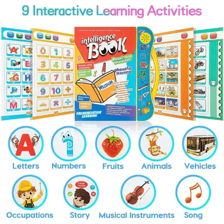 Speaking learning book for children – Learning with fun & sound