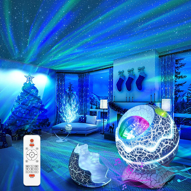 BowLift | Star Projector, Galaxy Projector for Bedroom, Remote Control & White Noise Bluetooth Speaker