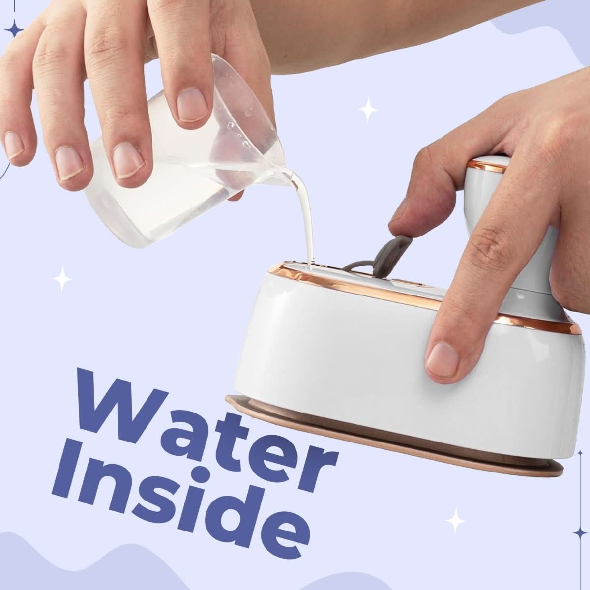 BowLift | Compact Travel Steamer for Wrinkle-Free Clothing