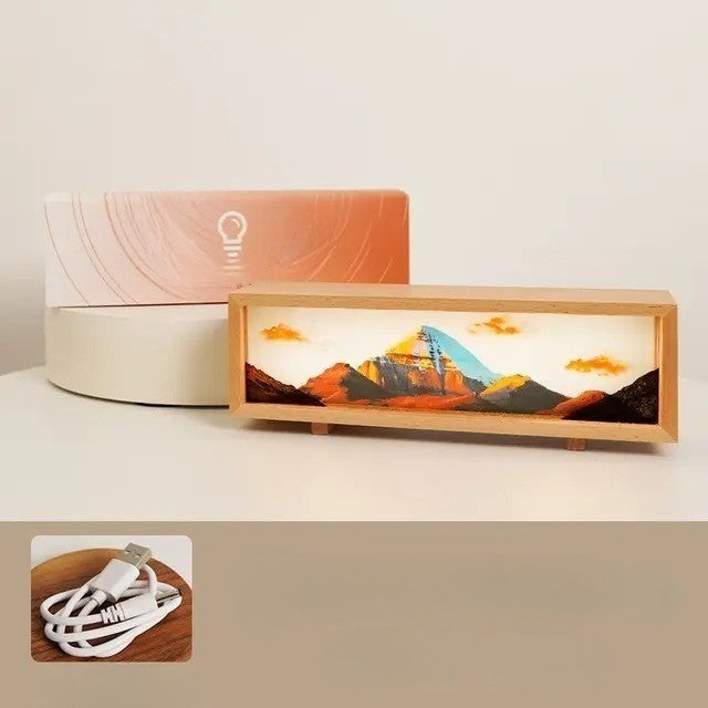 BowLift | Dream Aura Interactive Desktop Artsy Canvas Lamp