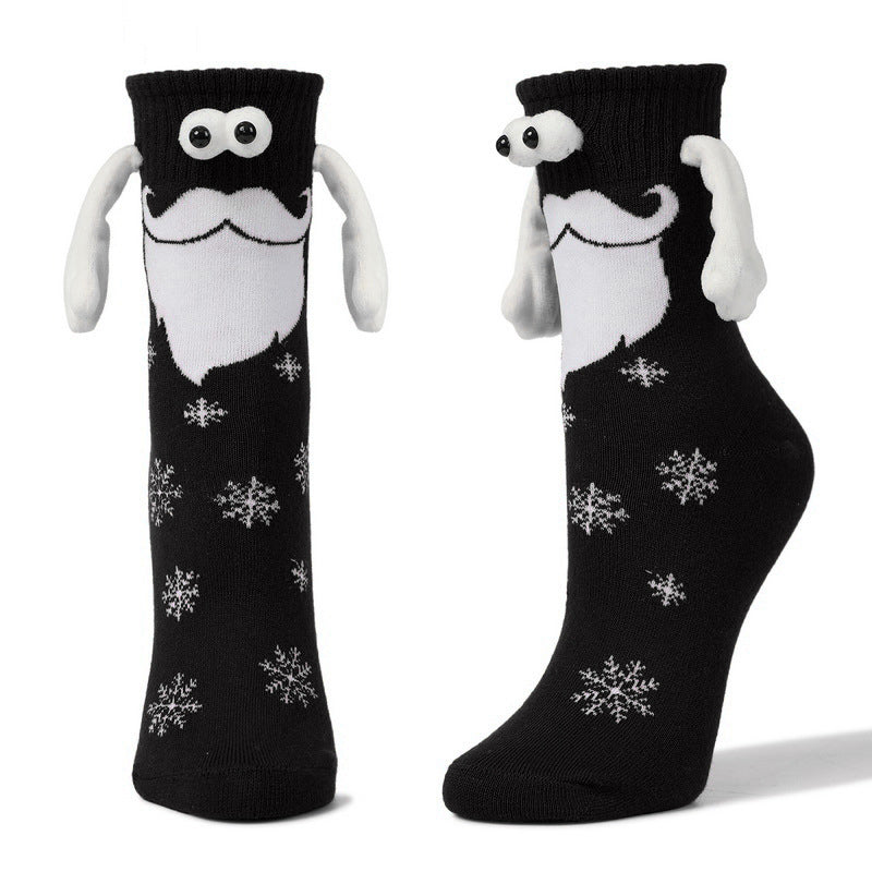 BowLift | Magnetic Socks Winter Edition Couple Hand in Hand Socks