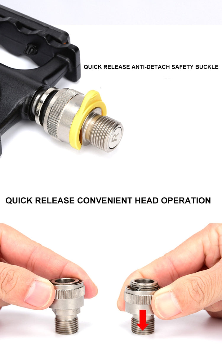BowLift | PROMEND Quick Release Ultralight Aluminum Alloy Bearing Bike Pedals