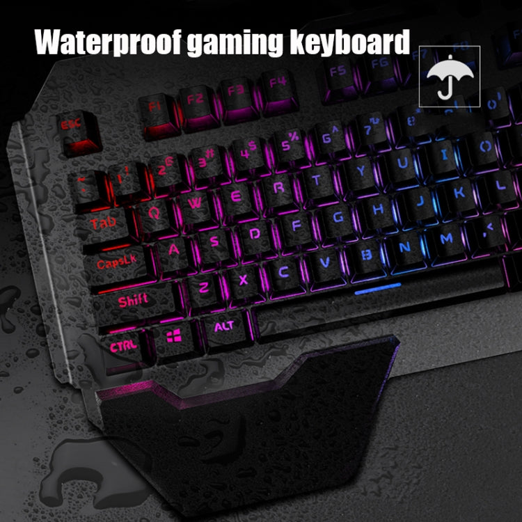 BowLift | K680 RGB Rechargeable Gaming Wireless Keyboard and Mouse Set (Black)