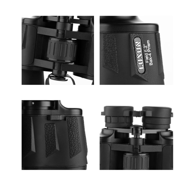 BowLift | Luxun 20X50 Outdoor Binoculars Low Light Night Vision Non-Infrared High Performance Binoculars (Black)