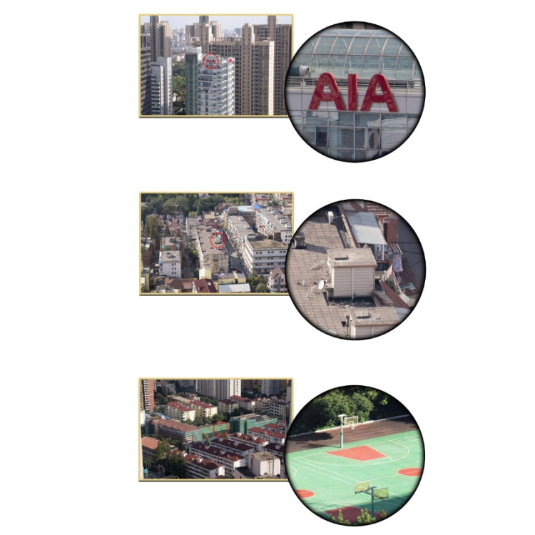 BowLift | Luxun 20X50 Outdoor Binoculars Low Light Night Vision Non-Infrared High Performance Binoculars (Black)