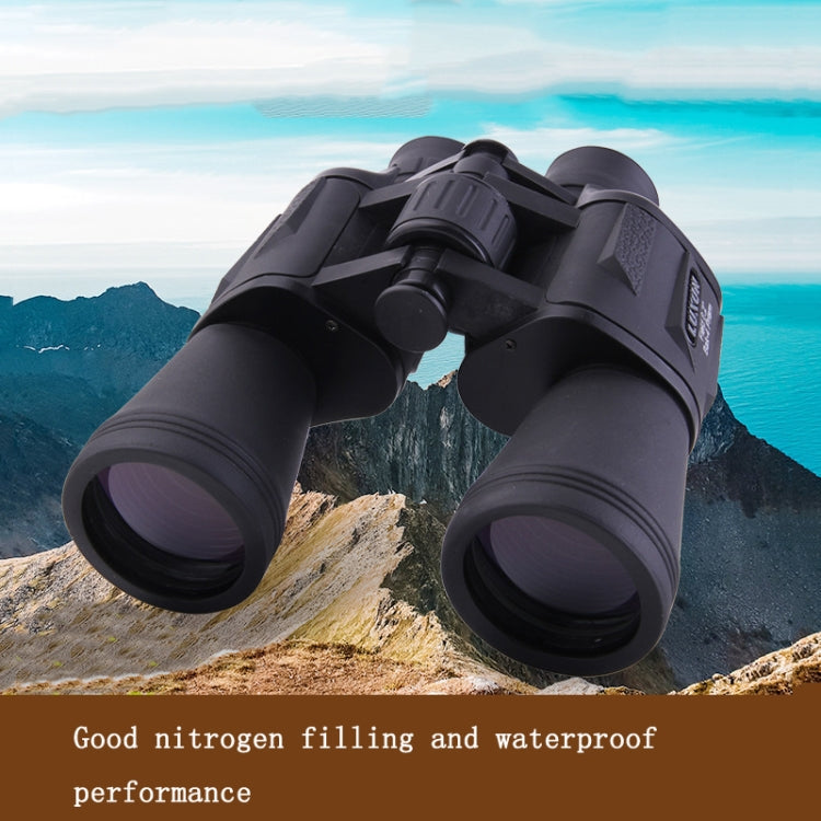 BowLift | Luxun 20X50 Outdoor Binoculars Low Light Night Vision Non-Infrared High Performance Binoculars (Black)