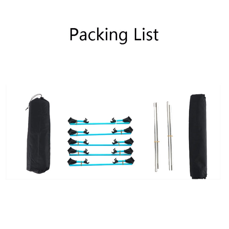 BowLift | CLS Outdoor Lightweight Folding Bed Camping Simple Leisure Bed (Gray)