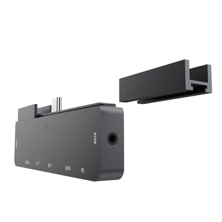 BowLift | For iPad Pro 7-in-1 HDMI 4K + 3.5 mm Audio + SD/TF + 1 USB 3.0 + USB-C/Type-C + PD USB-C Docking Station