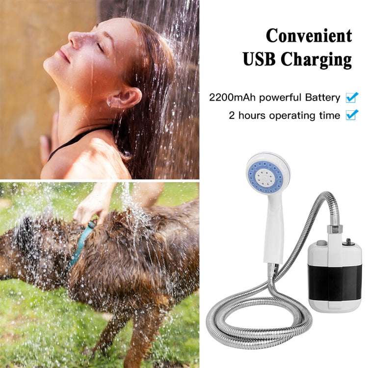 BowLift | KE-801 Outdoor Electric Shower Camping Rechargeable Portable Showerhead