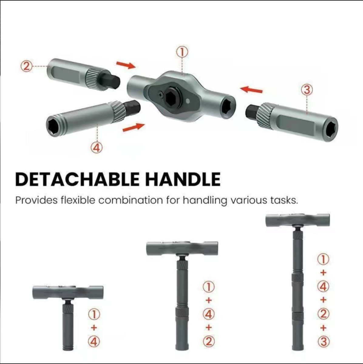 BowLift | Compact 24-in-1 Screwdriver Set for Easy Storage