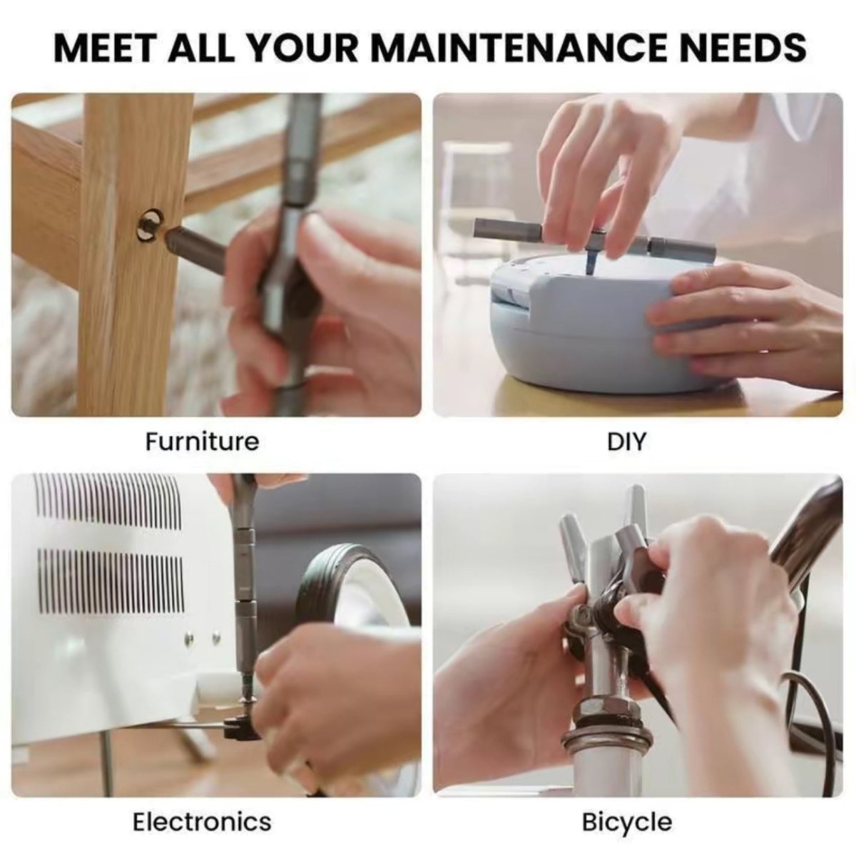 BowLift | Compact 24-in-1 Screwdriver Set for Easy Storage