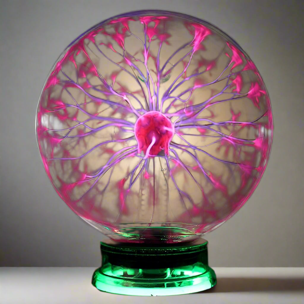 BowLift | Plasma Globe Light | Interactive Touch-Activated LED Orb for Home Decor & Science Experiments