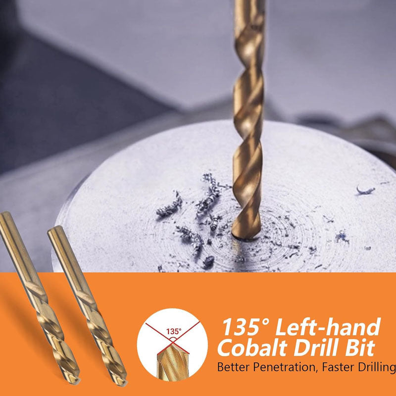 BowLift | Tap Extractors  55 Pieces Easy Out Bolt Extractor Set for Removing Stripped Screws Studs Fittings and Lugs Extraction