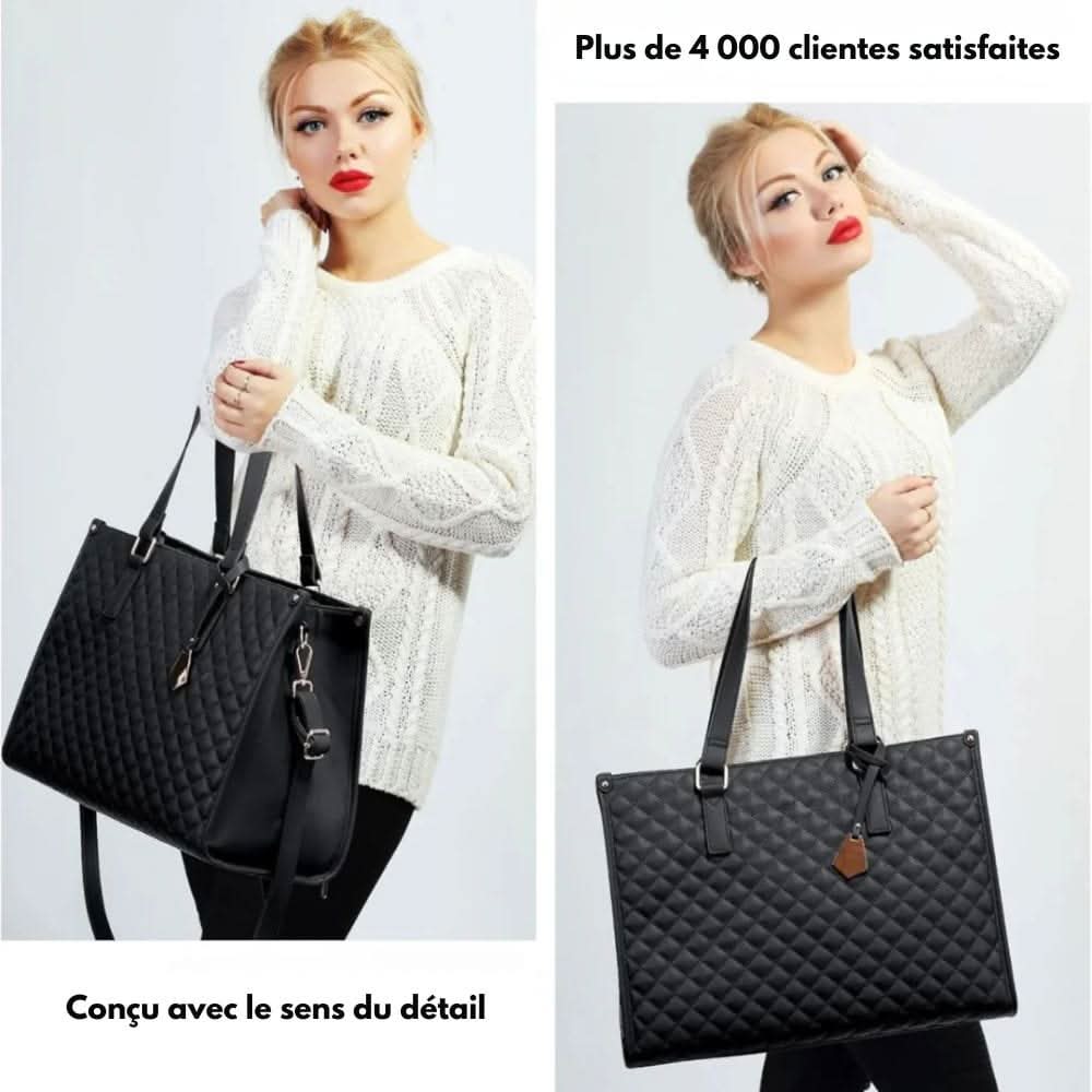 BowLift | in-1 - Elegant shopping bag with integrated insulated compartment & large storage space