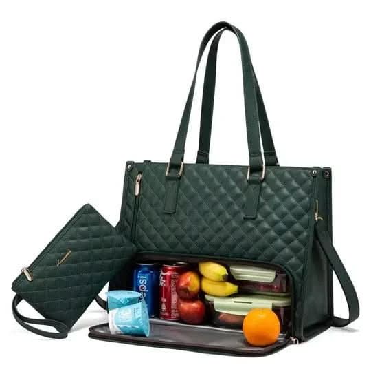 BowLift | in-1 - Elegant shopping bag with integrated insulated compartment & large storage space