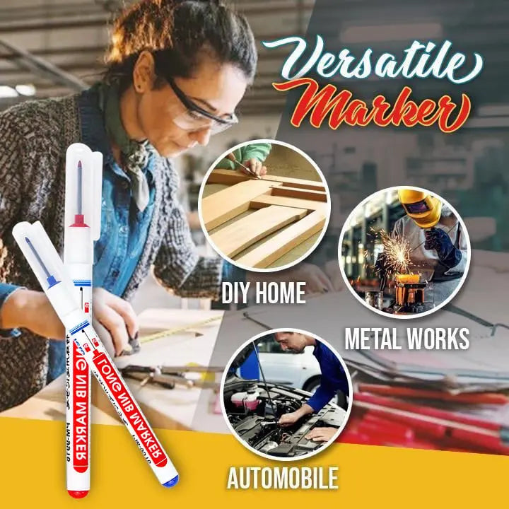 BowLift | Deep hole marker with long tip – Smudge-proof & waterproof (set of 3)