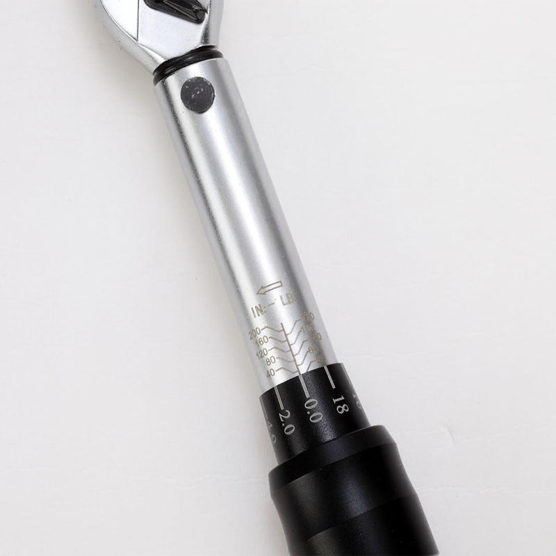 BowLift | 1/4-inch Drive Dual-Direction Adjustable Click Torque Wrench 20-200 ft.-lb./ 2.26~22.6 N/m