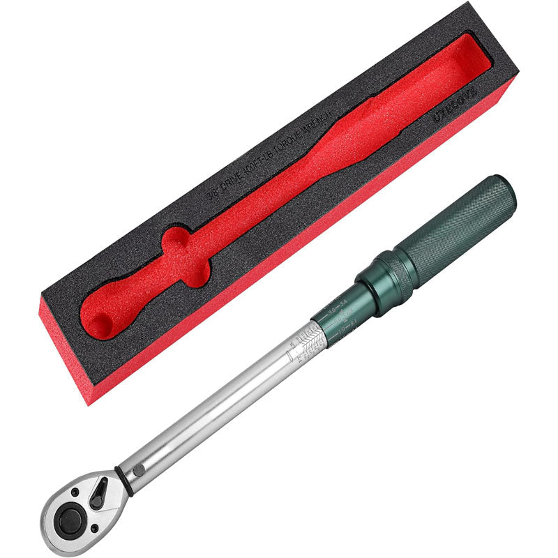 BowLift | 1/2-inch Drive Click Torque Wrench  Dual-Direction Adjustable Torque Wrench Set 10-160ft .lb