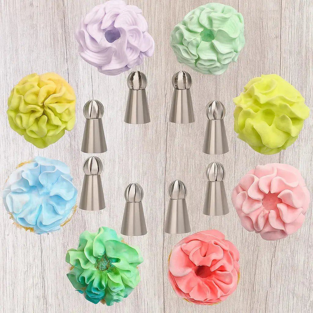 BowLift | Cake Decoration Set made of Stainless Steel – Create Flowers Like a Pro