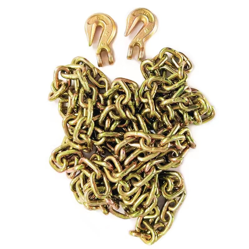 BowLift | Wholesale Price 1/4" G80 Galvanized Gimbal Drag Industrial Cable Truck Tow Chain