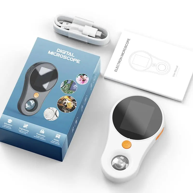 BowLift | Portable Digital Handheld Magnifier with 500x Magnification & 2" LCD