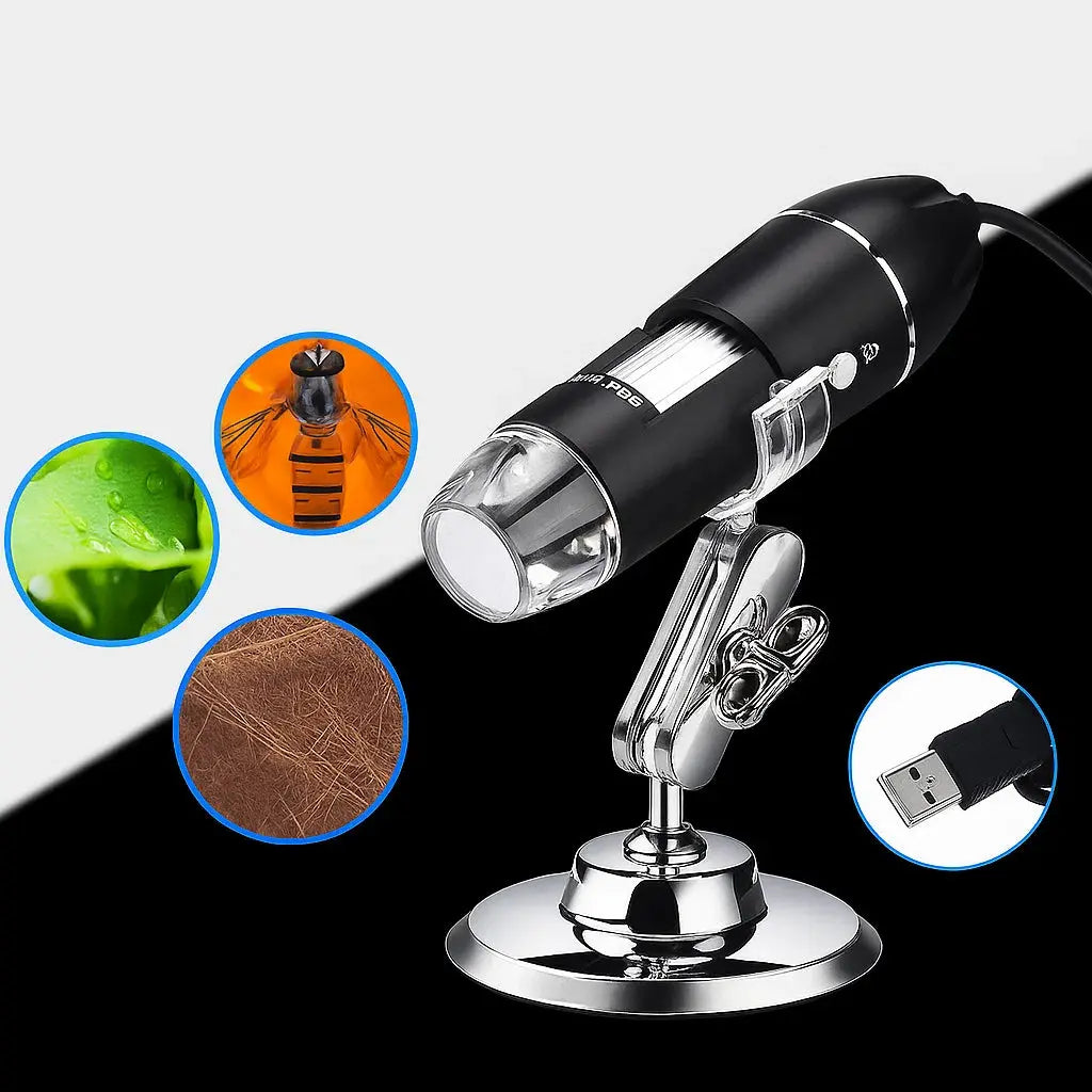 BowLift | Portable digital camera microscope with 1600x zoom