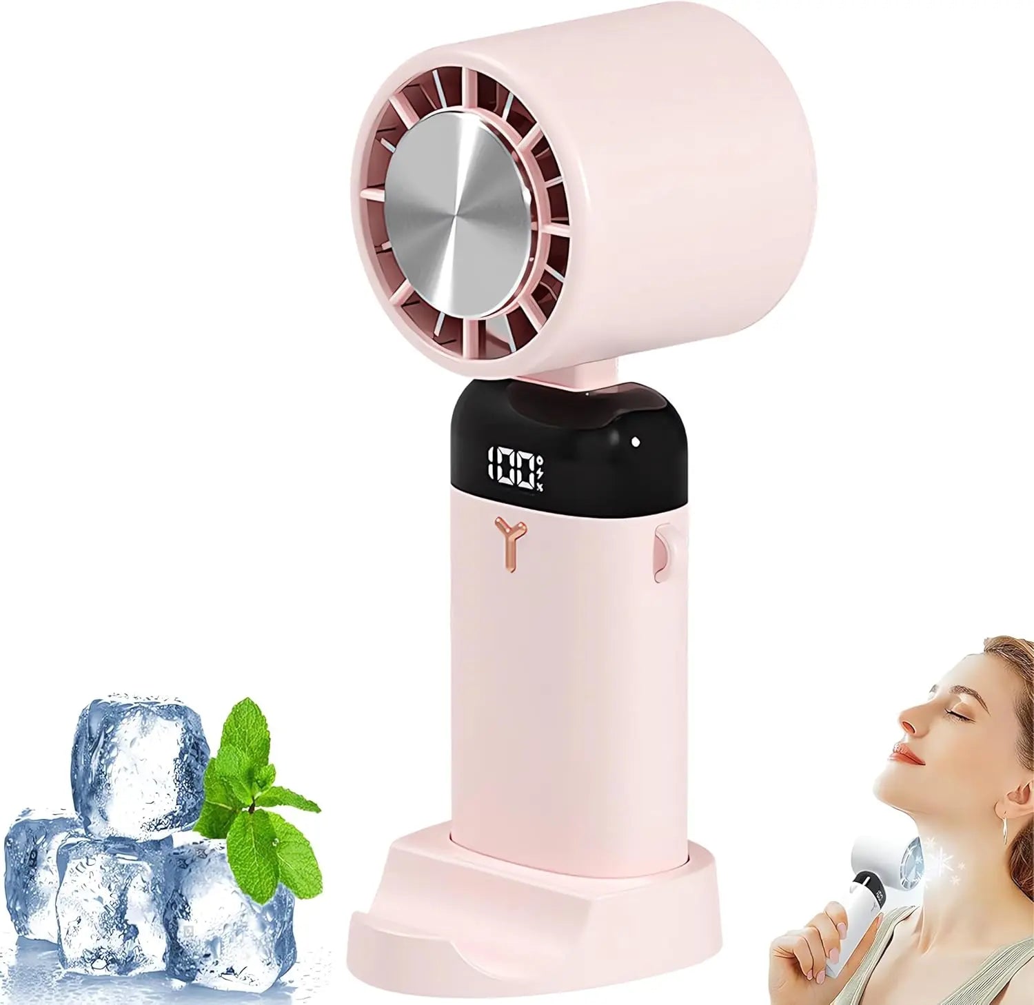 BowLift | Portable electric cooling fan with ice compression function