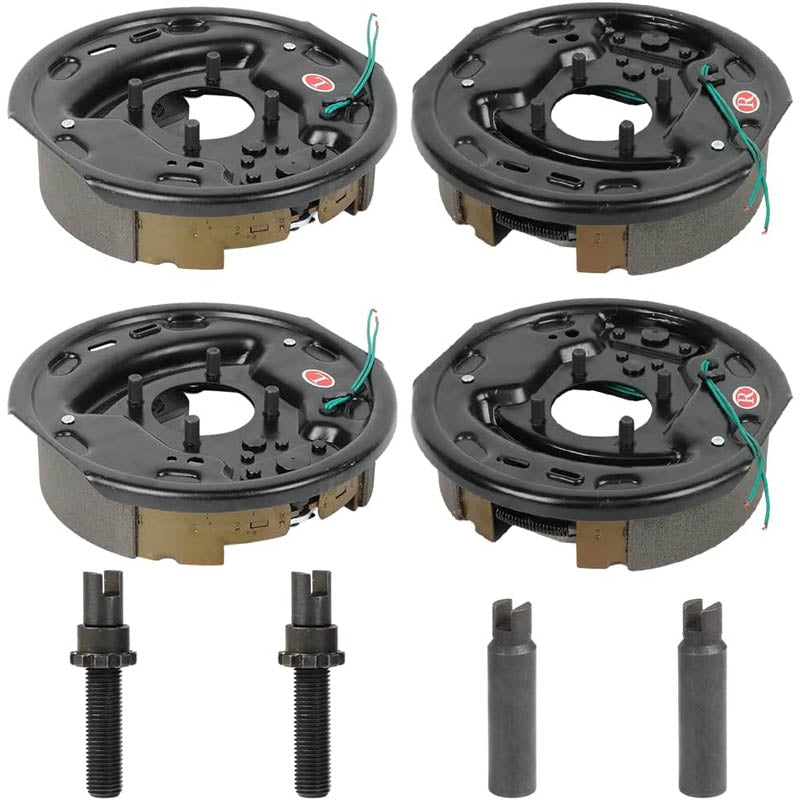 BowLift | Trailer Electric Brake with 2 right and 2 left brakes Axles size 7000 pounds 21003 10" X 2-1/4" 4 brakes