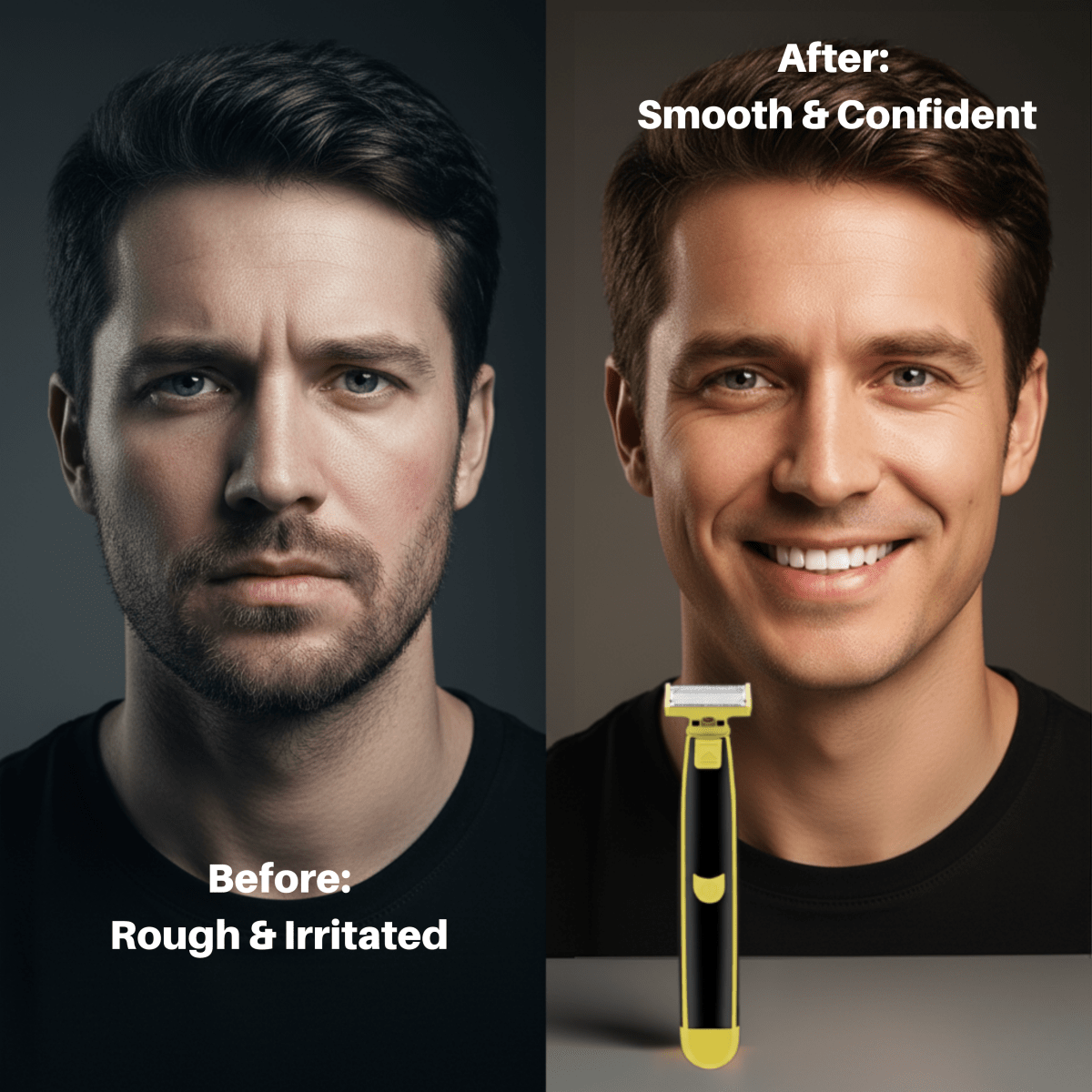BowLift | friendly Double Blades | Men's Body Care | Precise Grooming Tool