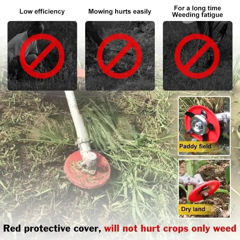 BowLift | Weed Disc made of Manganese Steel – Efficient Weed Control for Garden and Lawn