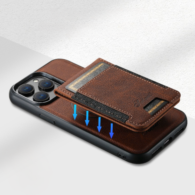 BowLift | Leather Phone Case Card Holder Stand Cover