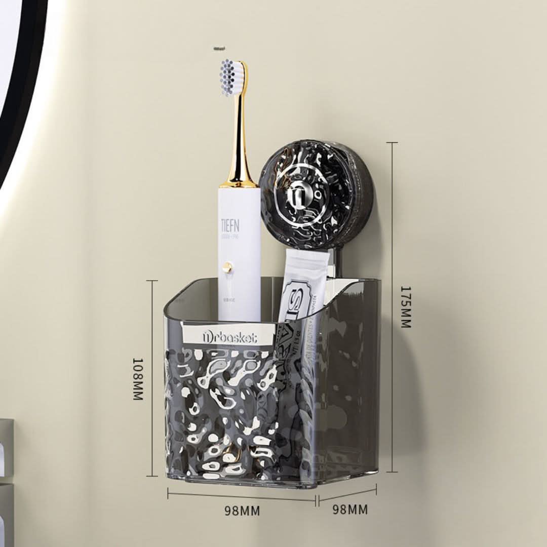 BowLift | Bathroom Suction Cup Shelf – Easy Storage Solution