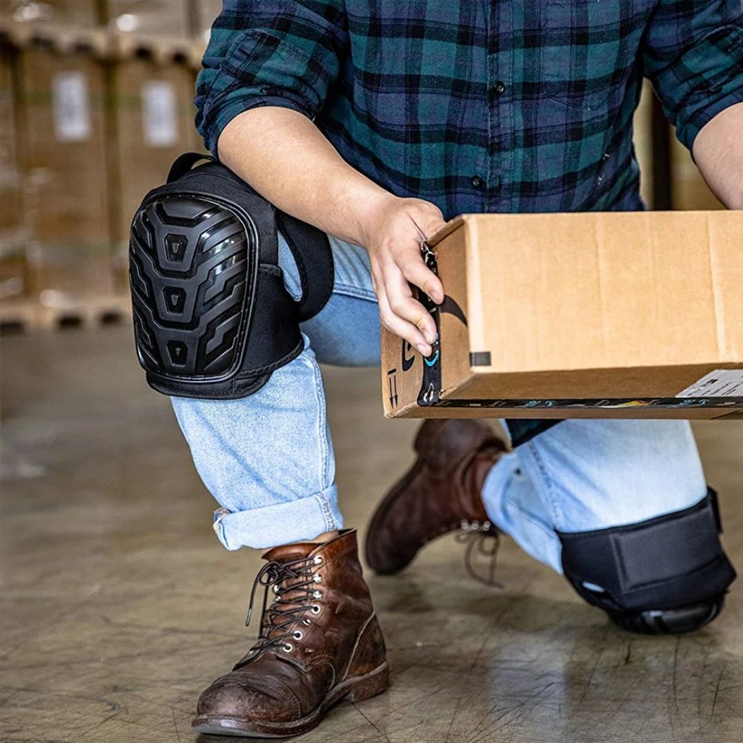 BowLift | Professional Heavy-Duty Work Knee Pads – Adjustable, Impact Resistant & All-Day Comfort