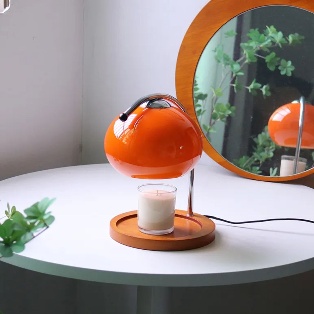 BowLift | Eindhoven Alyssa Retro Glass Table Lamp