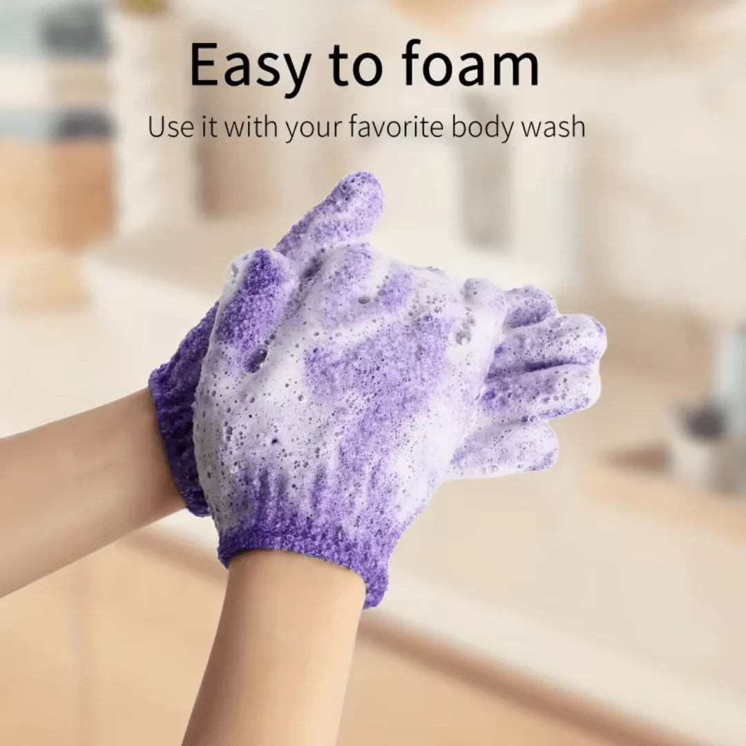 BowLift | Exfoliating Bath Gloves – Set of 2
