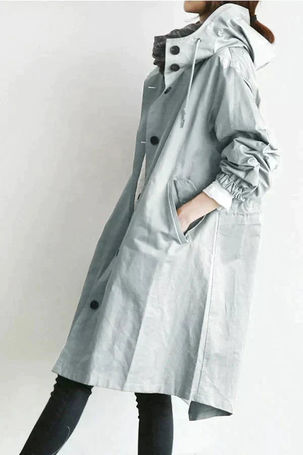 BowLift | Waterproof Raincoat with Oversized Hood for Women