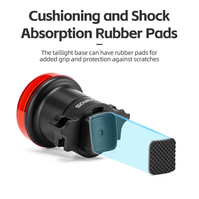 BowLift | Intelligent, USB-C rechargeable bicycle rear light with IPX6 water protection and 300° visibility