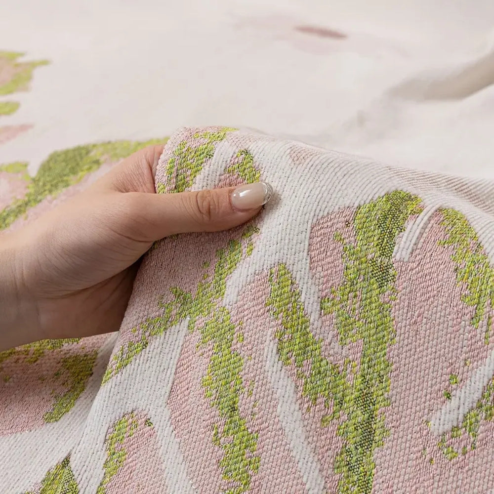 BowLift | Verdure Leaf Pattern Chenille Sofa Cover