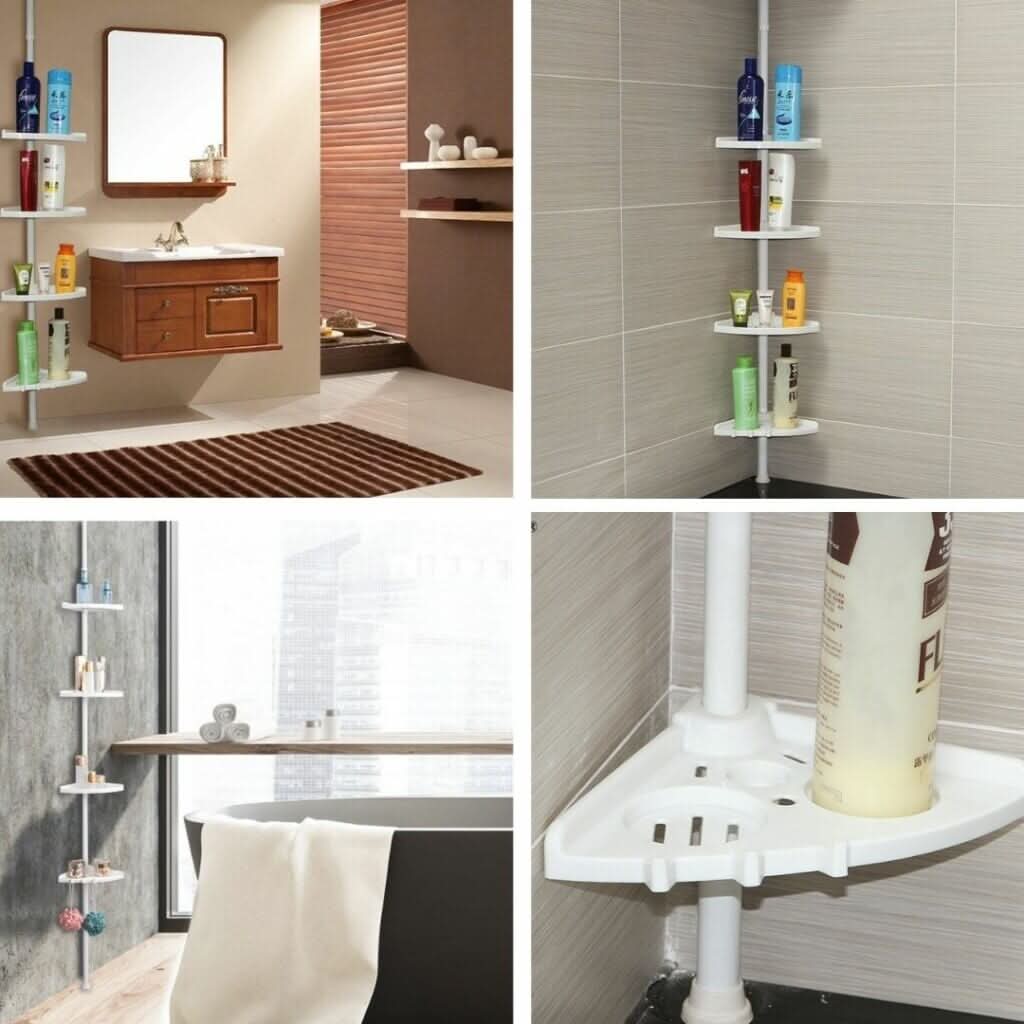 BowLift | adjustable storage | rust-free | stylish bathroom storage