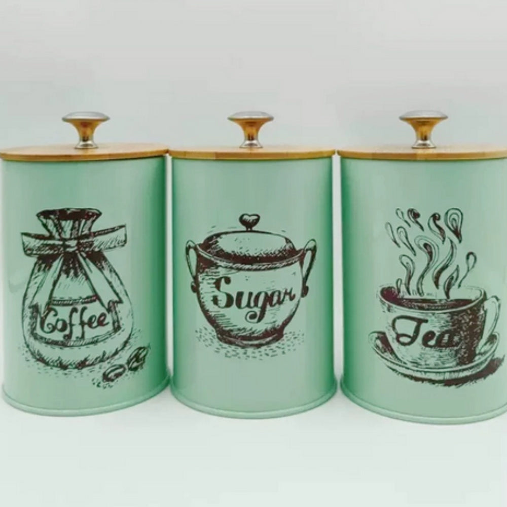 BowLift | Iron Airtight Storage Canister | 3pcs Set